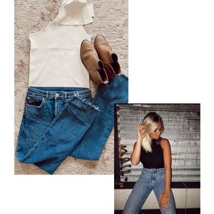 Petal & Pup White Off Shoulder Top